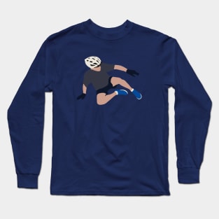 Joe Biden Falling Off His Bike Long Sleeve T-Shirt